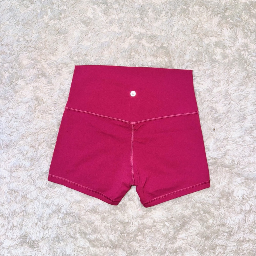 Washed Mauve Align High-Rise Short 4”